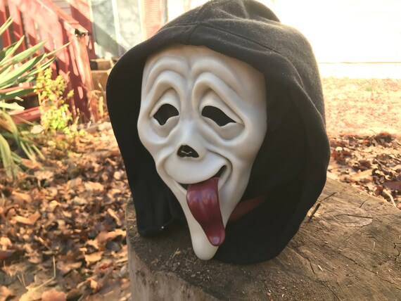 Ghostface Tongue mask, Spoof mask, Scary Movie Ma… - image 2