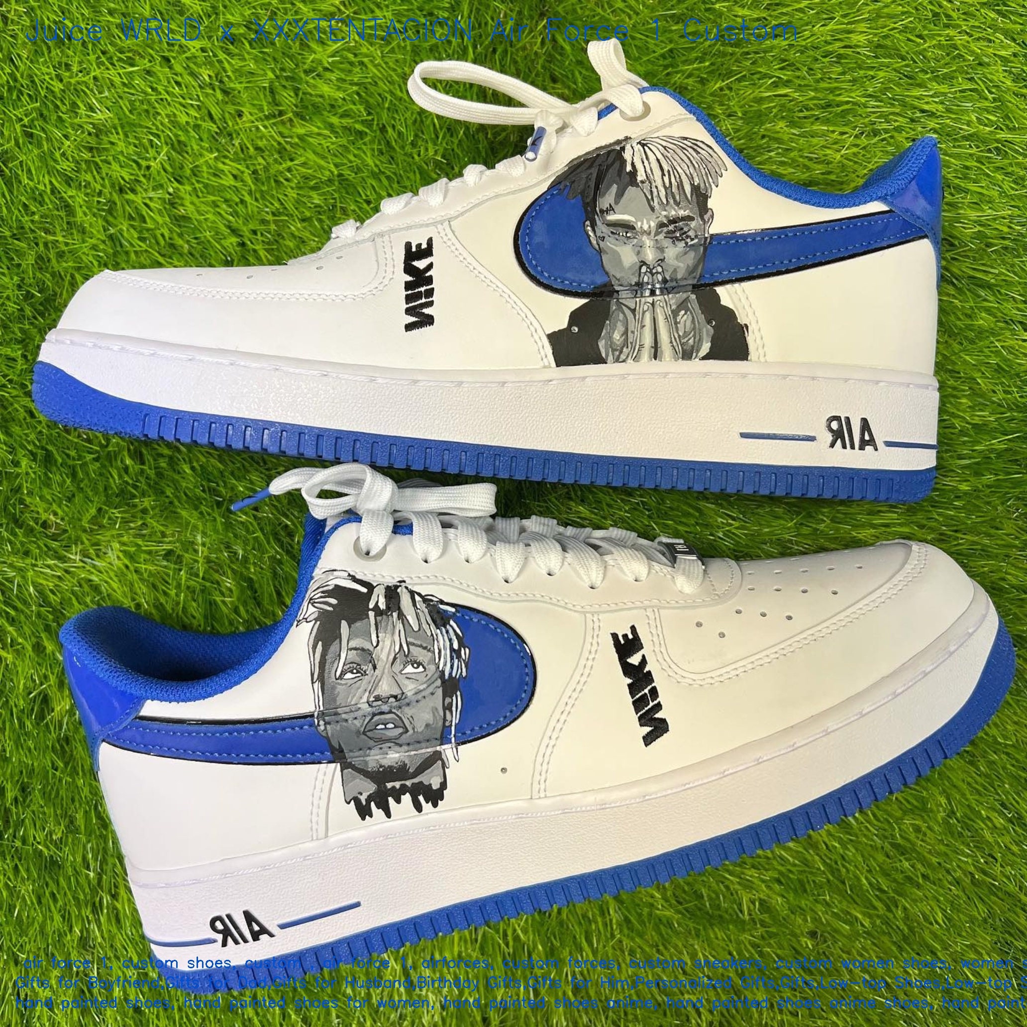Air force 1 juice wrld Etsy