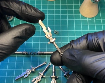 Jujutsu Kaisen - Inverted Spear of Heaven Pendant - Handmade silver pendant