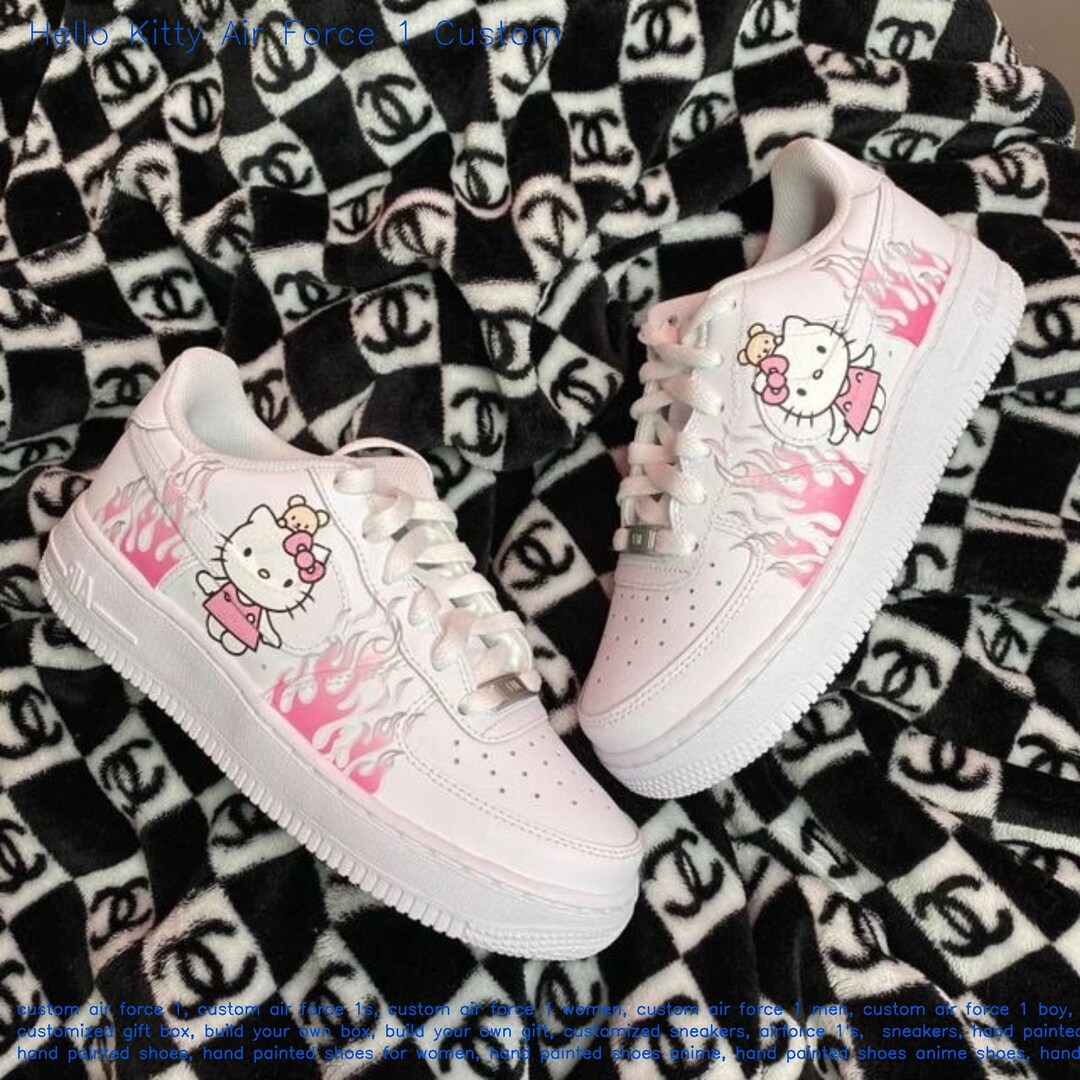 custom air force 1 hello kitty