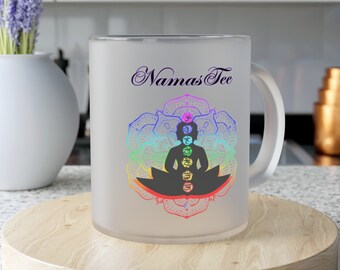 Yogatasse Teetasse Namaste Tasse Entspannungstee Energietee Teelover Geschenkidee