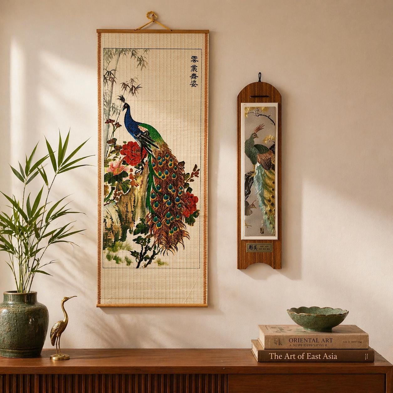 Vintage Burwood Peacock - Etsy