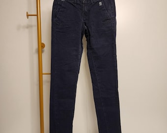 30" Waist G Raw Brand Skinny Dark Blue Trousers