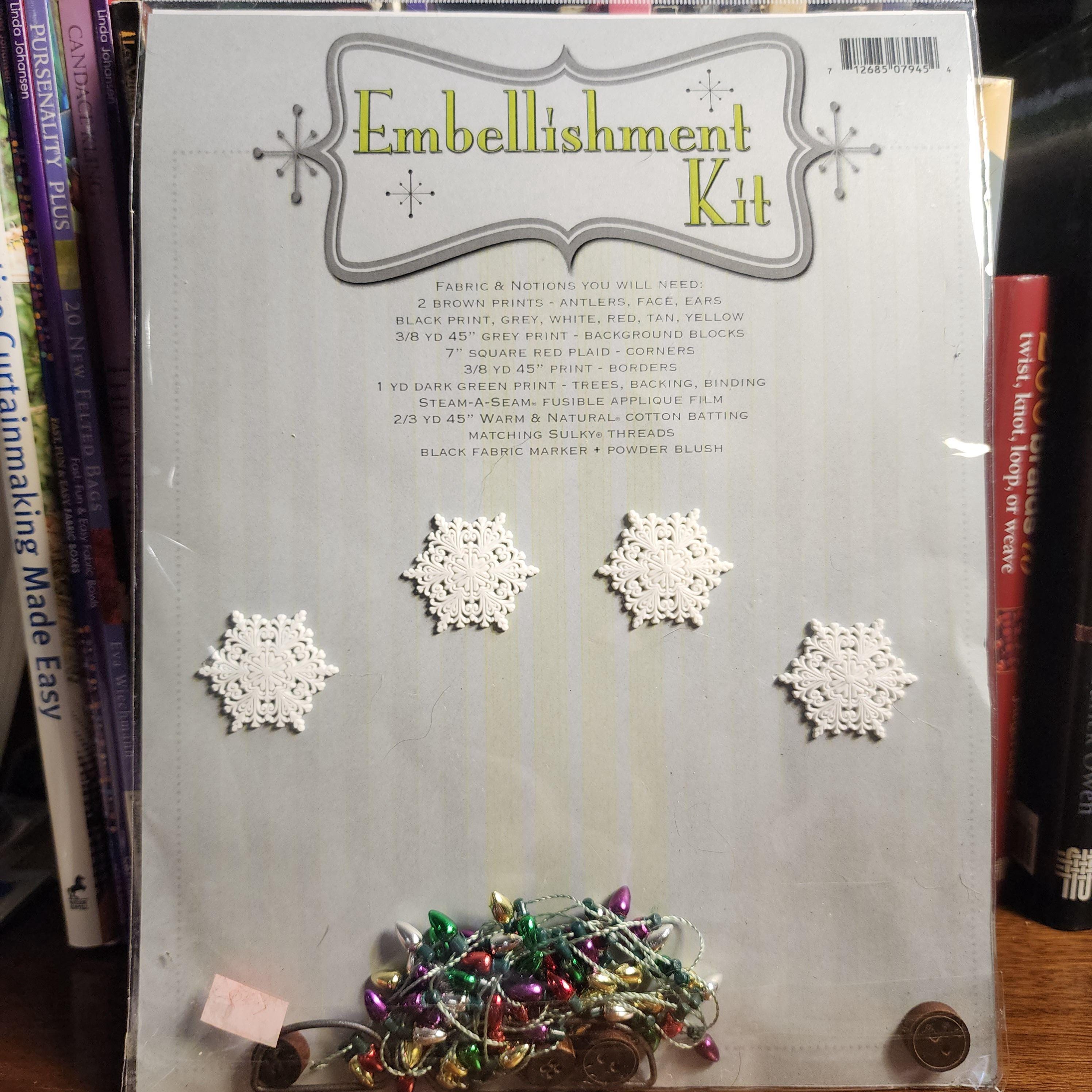 Christmas Stalkings by Pattern Pak Plus With Embellishment Kit ...