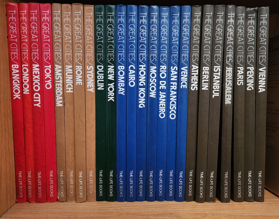 Time-life: Great Cities Collection – 1970s Vintage Hardback Book