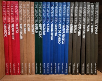 The Great Cities Time-Life Vintage Hardback Cloth Bound Books 1970s - Sold Seperately