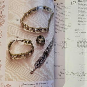 Art of Antique Beading published by Ondorisha ©2003, create ring bracelet comb pin purse earring choker clutch necklace lariat broach
