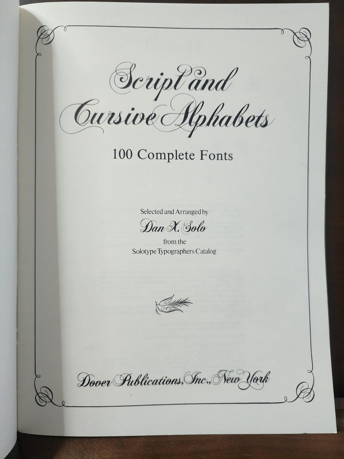 Script and Cursive Alphabets 100 Complete Fonts Selected and Arranged