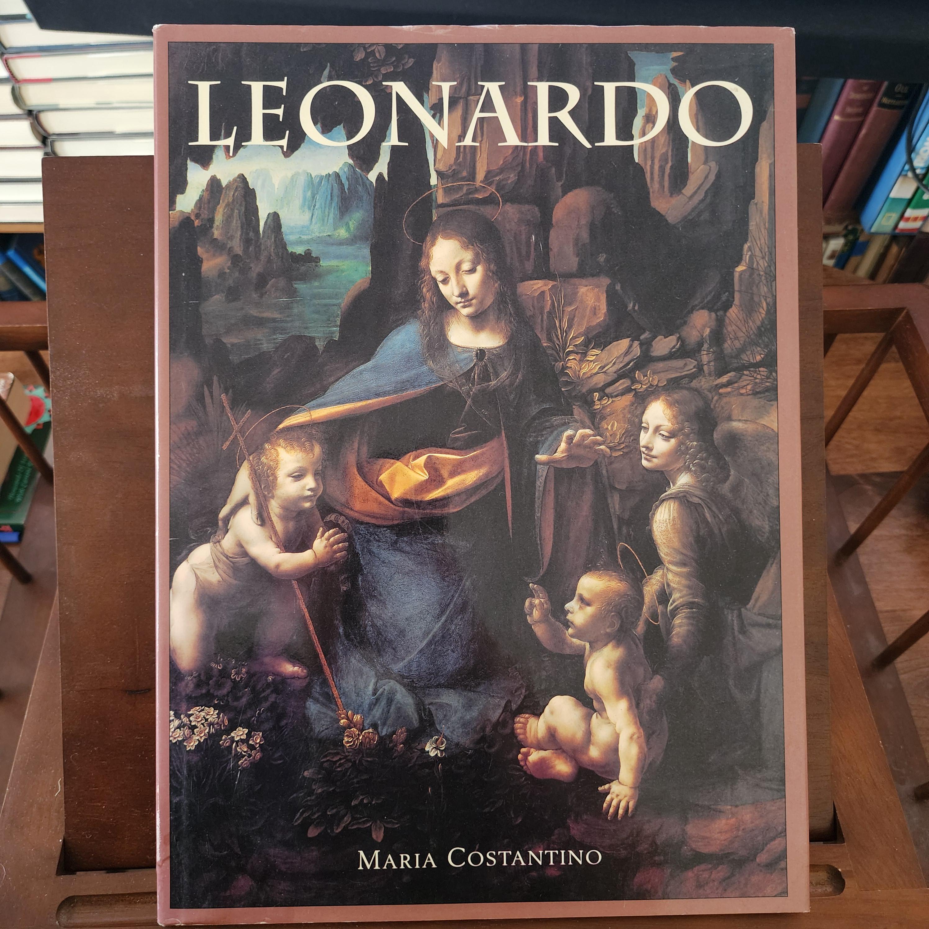 Vintage Coffee Table Book: Leonardo by Maria Costantino ©1990