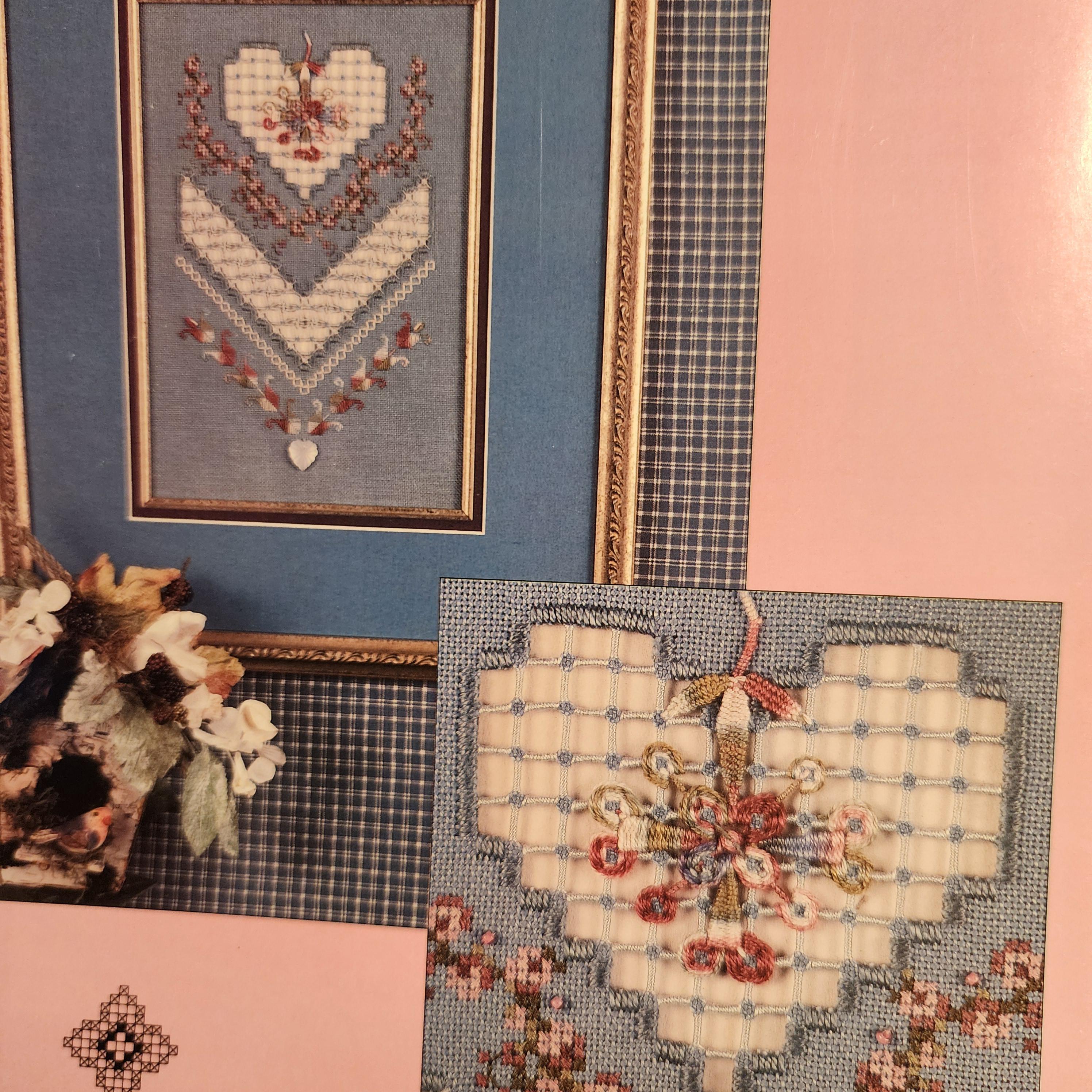Heart's Delight // Cross 'N Patch Emie Bishop Number 111 ©1996 - Etsy