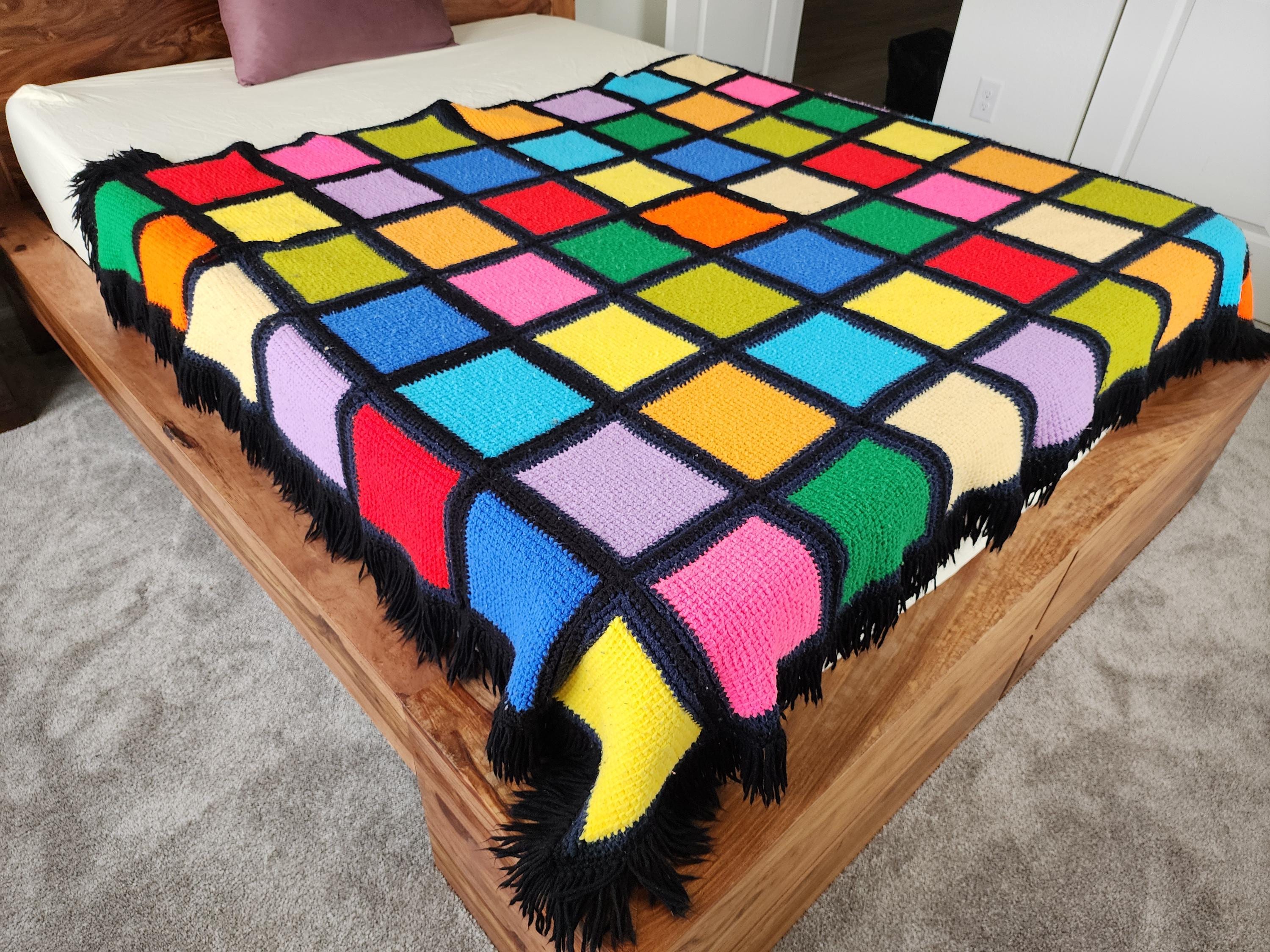 Rubik Cube Blanket