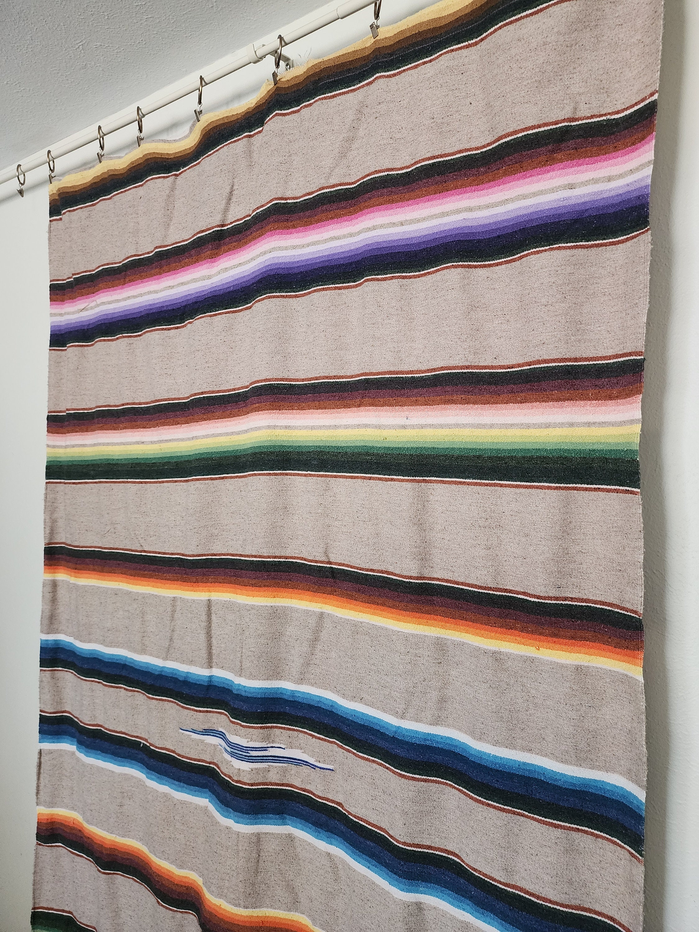 ラグ・カーペット Multi Stripe Wool Mexican Blanket il_fullxfull.6133932503_ane6.jpg