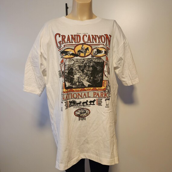 Vintage FRED HARVEY GRAND CANYON National Park Tee Shirt Top Outdoor main image 0
