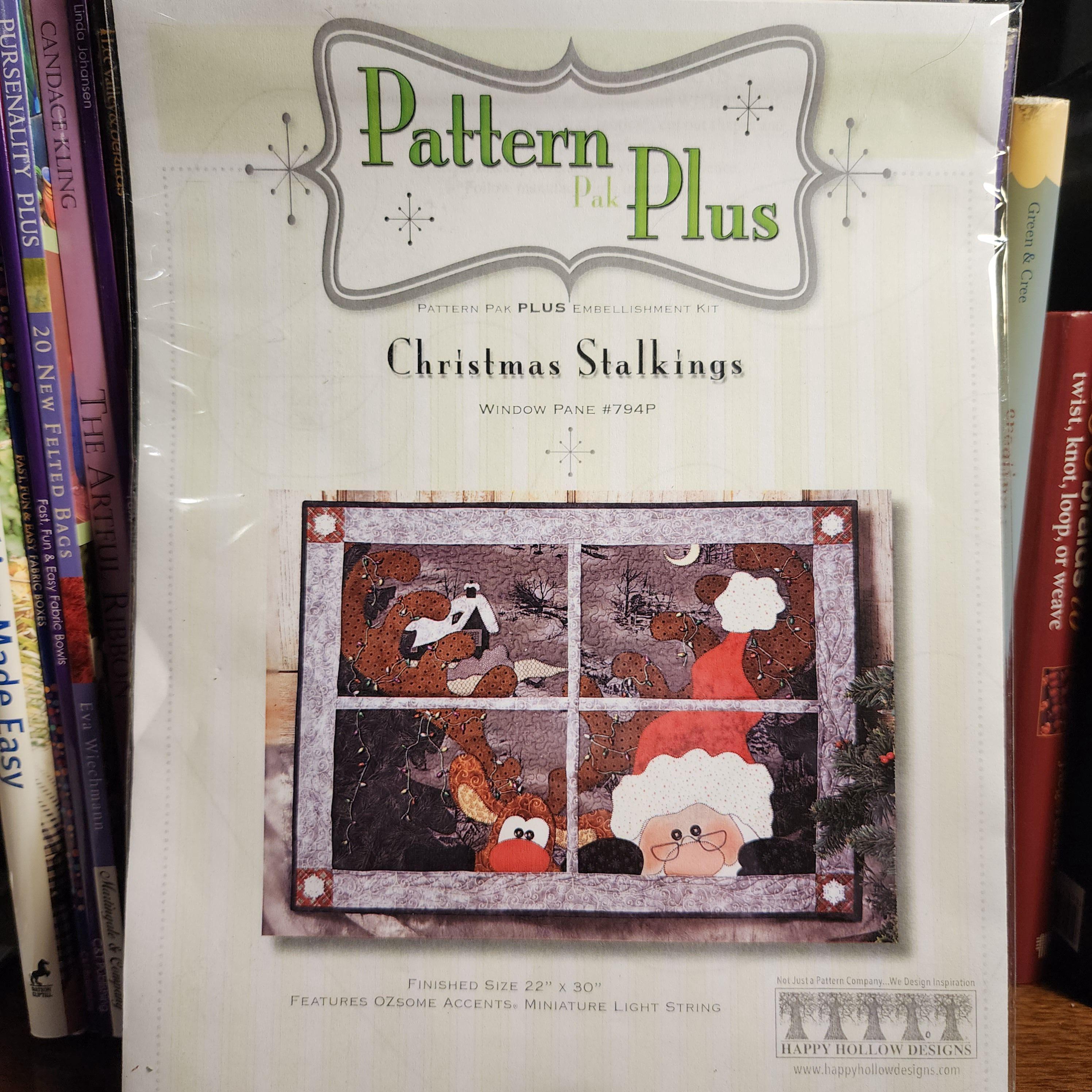 Christmas Stalkings by Pattern Pak Plus With Embellishment Kit ...