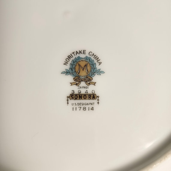 Antique Noritake Brand Sonora Style Circa 1933 Art Deco Style
