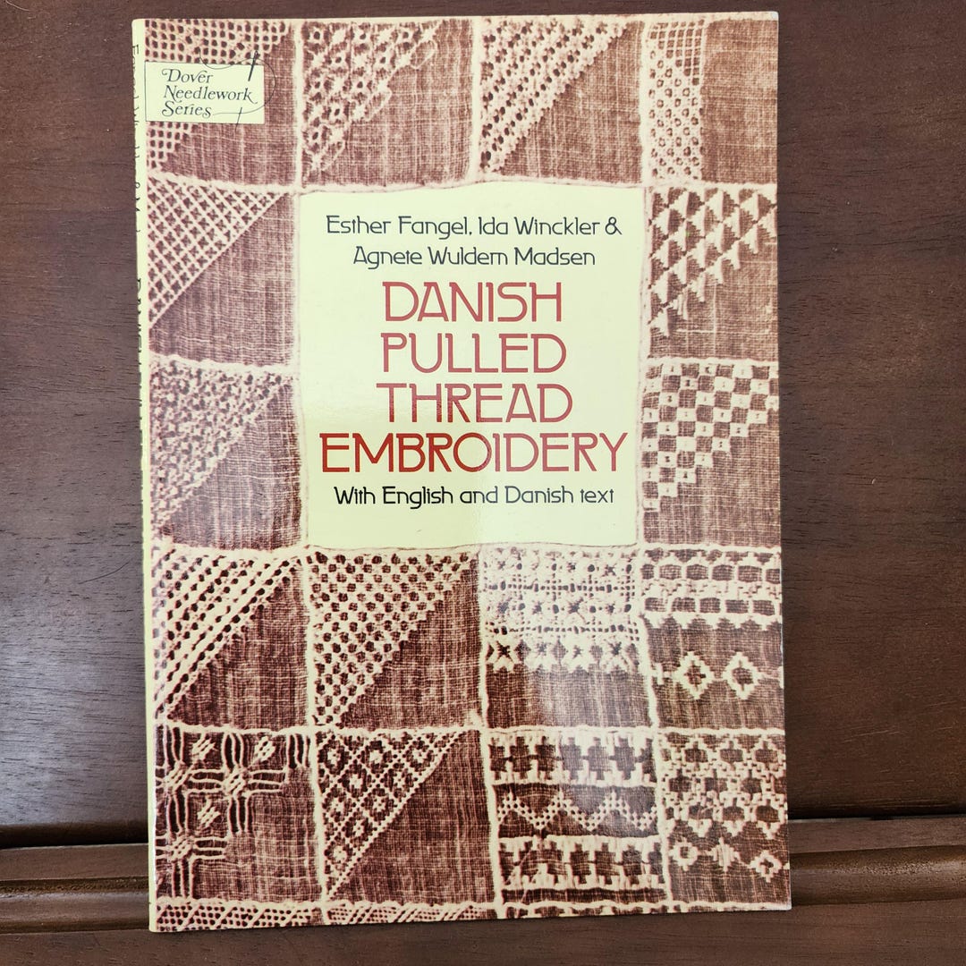 Danish Pulled Thread Embroidery With English and Danish Text - Dover ...