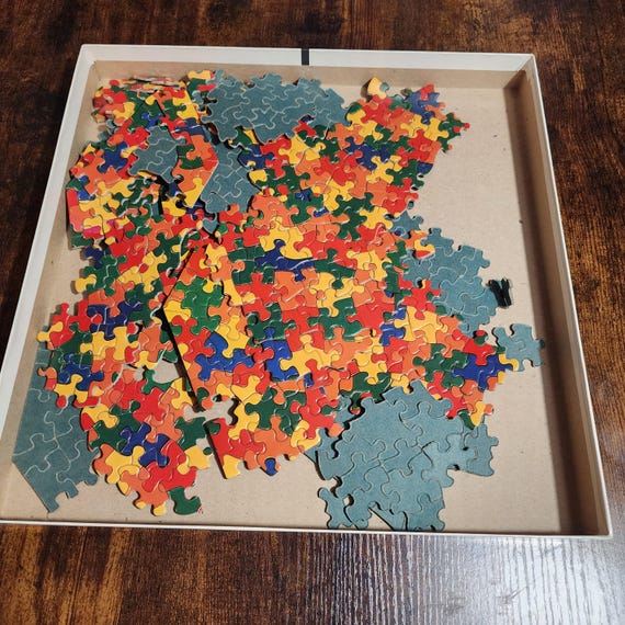 Rare Vintage Springbok Jigsaw Puzzle 500+ Multi Octagonal Grand