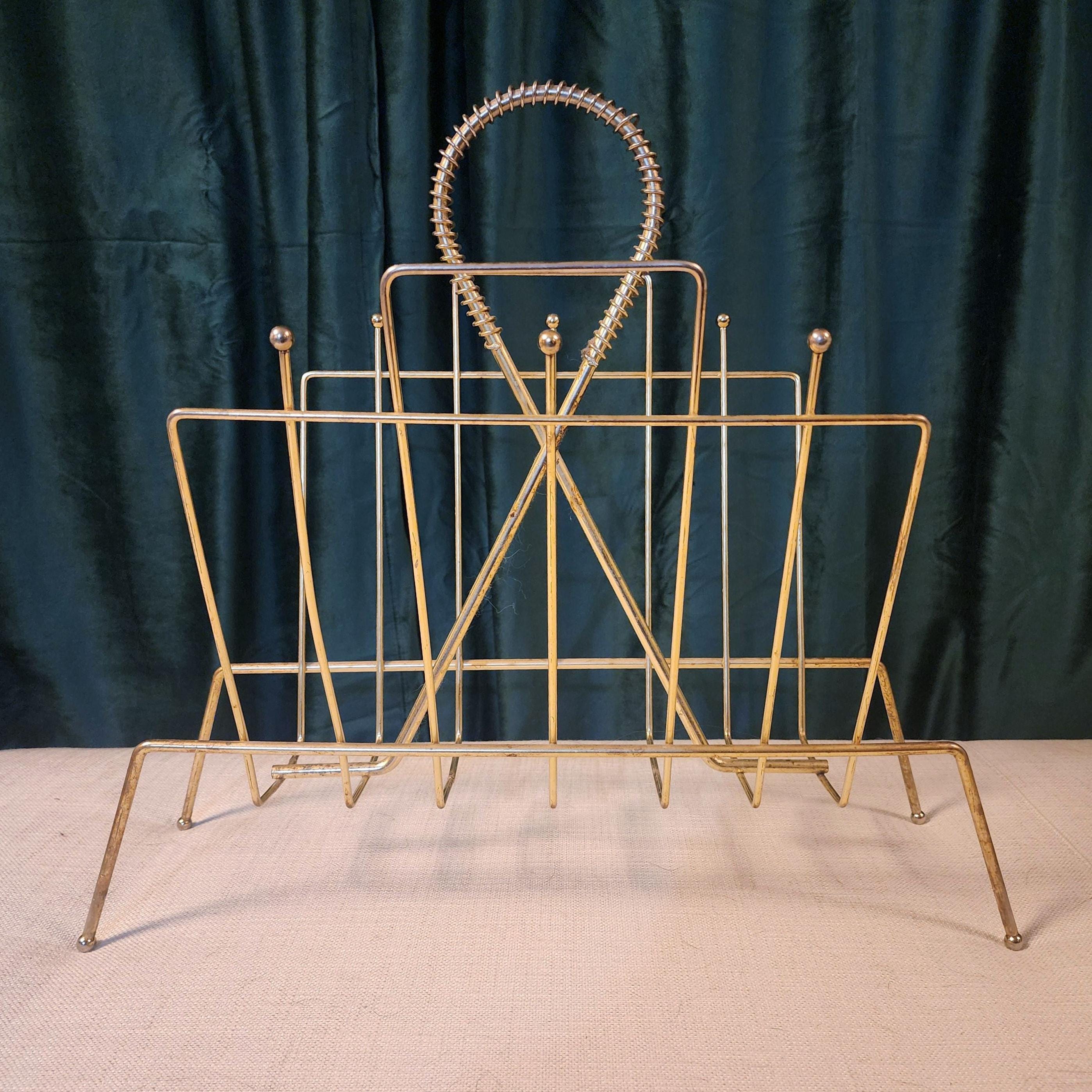 Vintage Magazine Rack - Etsy