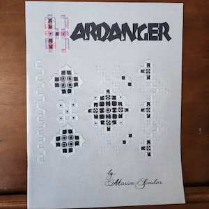 Hardanger by Marion Scoular ©1994  vintage pattern embroidery book