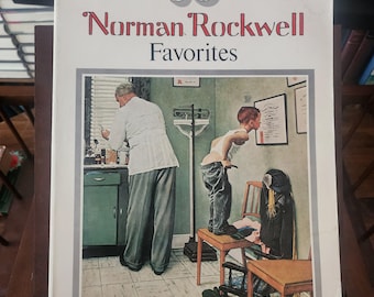 The Advertising World of Norman Rockwell - Vintage 80's Hardcover