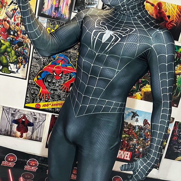 Spiderman Sam Raimi Symbiote Costume - Tobey Maguire - Cosplay