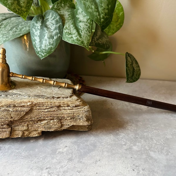 Vintage Brass Candle Snuffer