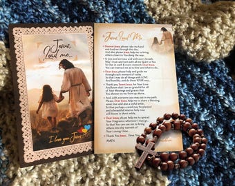 Jesus, Lead Me Holy Cards (Pack of 10) | Catholic Prayer Cards
