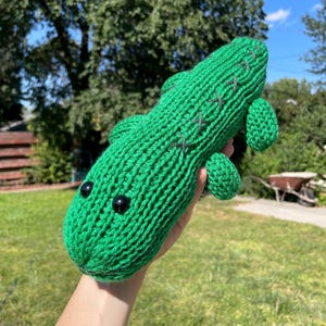 Little Knit Crocodile
