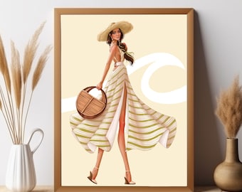 Fashion Illustration, Fashion Design Art, Fashion Drawing, Fashion Art Print, Fashion Print, Art Print, Fashion Art Poster, Wall Art