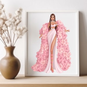 Art Print, Fashion Print, Fashion Art Print, Digital Print, Wall Décor, Art Poster, Fashion Illustration, Fashion Poster, Digital Art