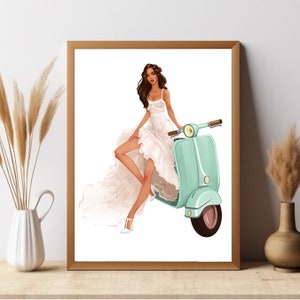 Art Print, Digital Print, Fashion Art Print, Fashion Illustration, Wall Décor, Art Poster, Fashion Art Poster, Fashion Print, Art Poster