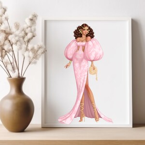 Fashion Drawing, Digital Art, Digital Print, Fashion Print, Fashion Art Print, Fashion Poster, Fashion Art Poster, Fashion Illustration