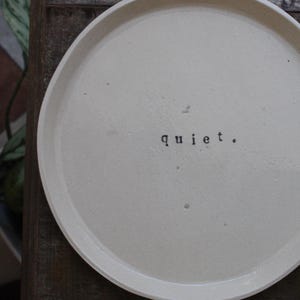 Handmade ceramic plate/Ceremonial plate/Gift plate/Stoneware plate/Dinner set