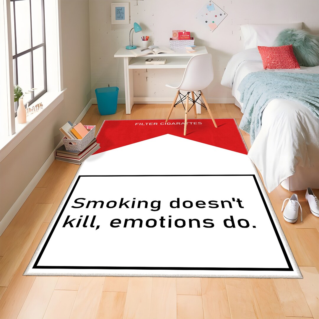 Marlboro Rug,marlboro,fun Home Decor,personalized Rug,funny Design Rug
