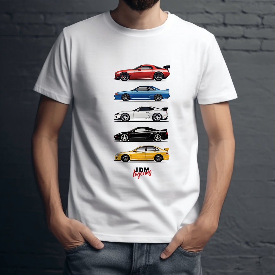 Legend JDM Car Collection Unisex Heavy Cotton Tee Classic JDM - Etsy
