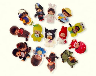 cute monkey stickers
