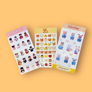 cute sticker sheets