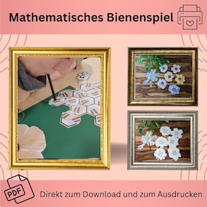 Mathematical game Oral motor skills development game Kindergarten playful learning numbers Montessori game for kindergarten