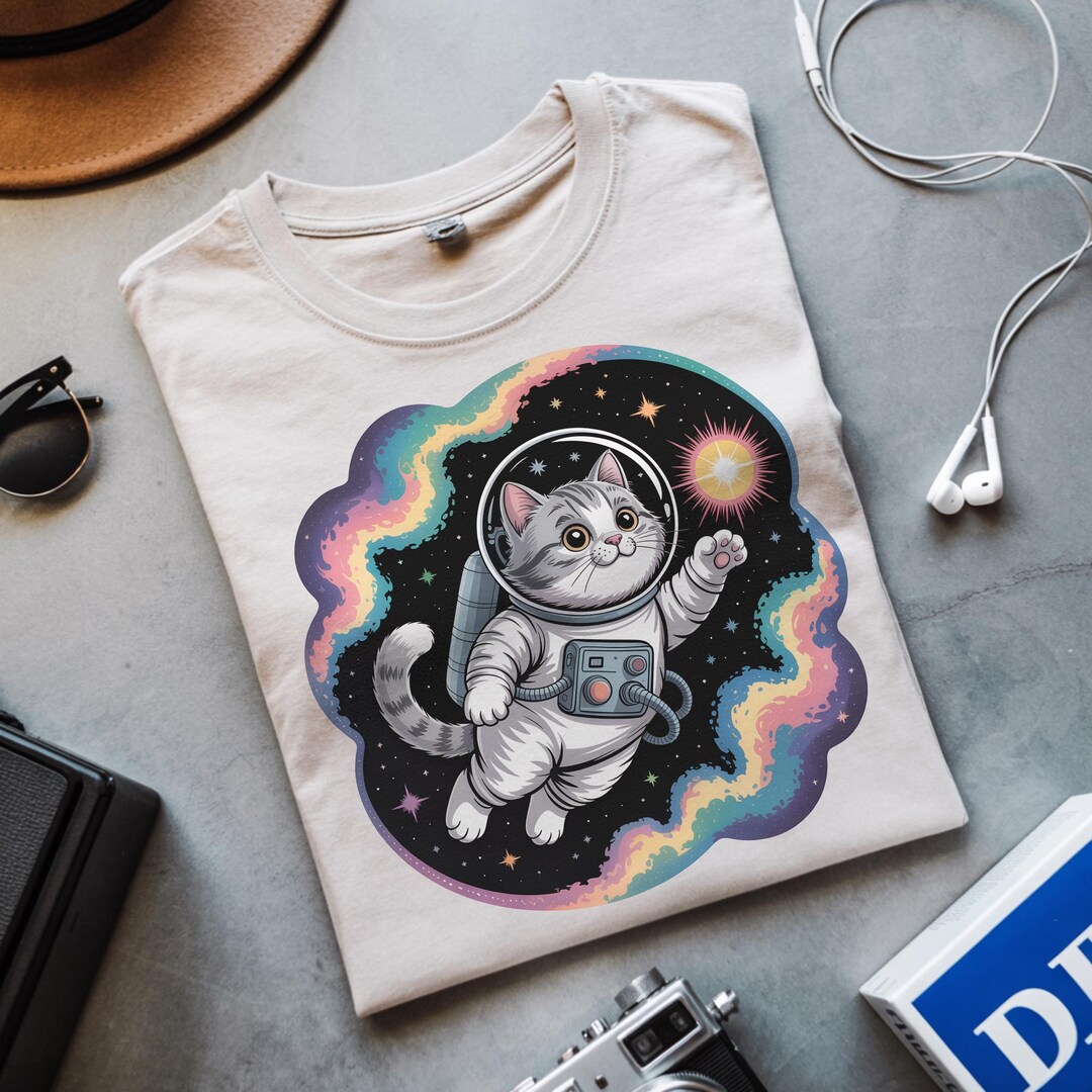 Space Cat Png, Astronaut Cat Png, Fluffy Cat Png, Galaxy Cat Png ...