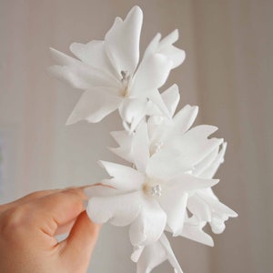 Fiori di carta commestibili moderni e alla moda, decorazioni per torte, fiori di carta wafer