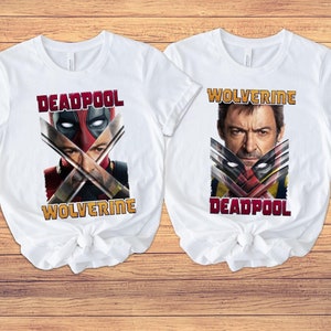 Deadpool and Wolverine Shirt, Deadpool Wolverine 2024 Movie Shirt, Best Friends Shirt, Deadpool Shirt, Wolverine Shirt, Xman shirt