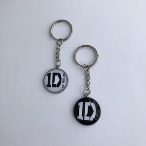 One Direction Keychain, 1D Accessories, 1D Fan, Harry Louis Zayn Niall Liam