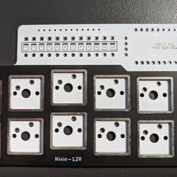 Nixie-12R mechanical keyboard PCB