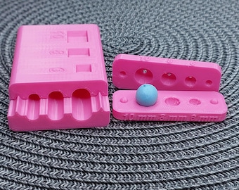 Polymer Clay Bead Rollers and Bead hole 6-8-10 mm/ 0,23-0,3-0,4 inch Polymer clay tool, Round Shape Bead Roller, Bead maker for Polymer clay
