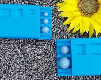 Polymer Clay Bead Roller 6mm,8mm,10mm and 12mm,16mm, Round Shape Bead Roller, Bead maker for Polymer clay, clay tools, Bead making tools
