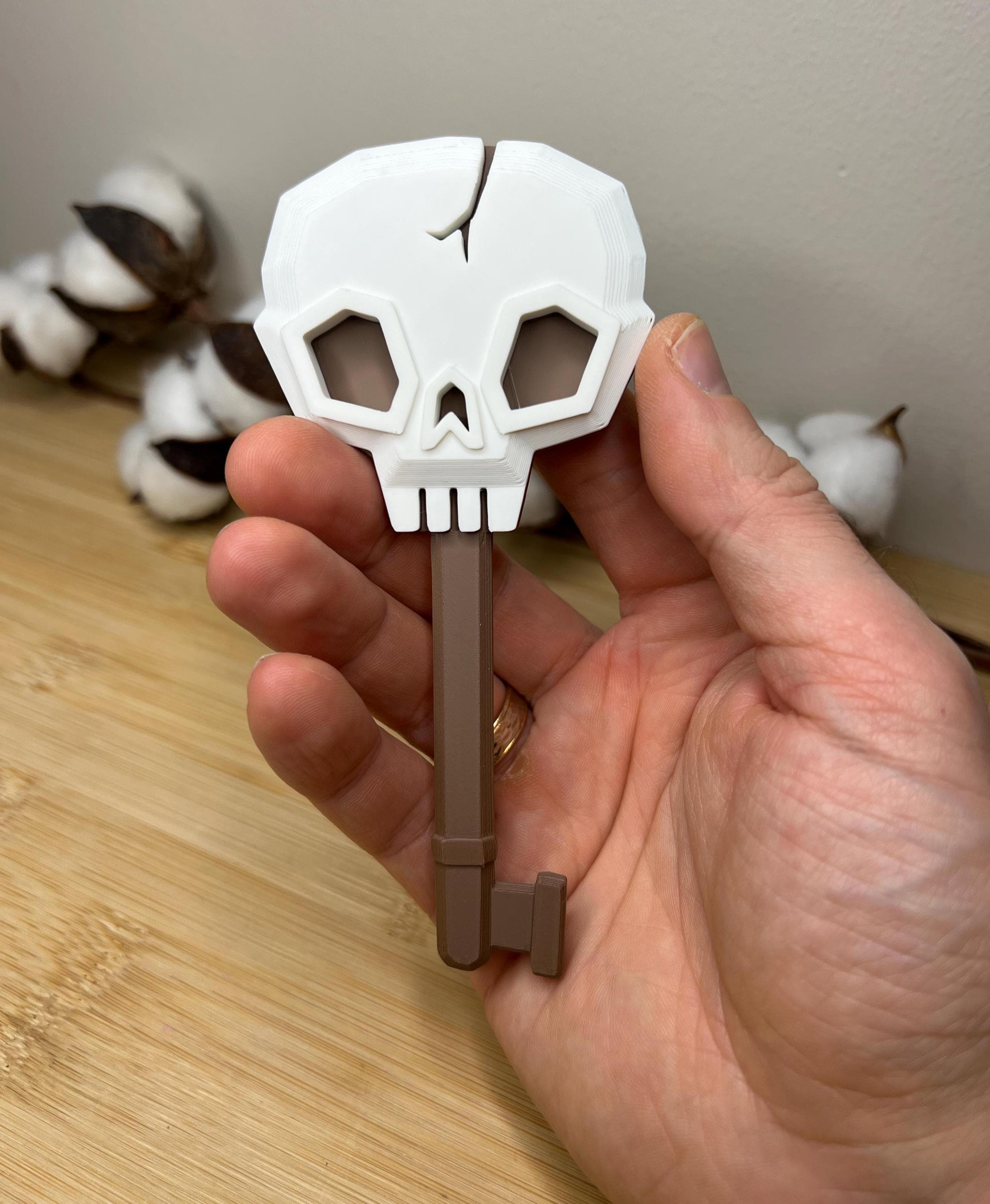 Skeleton Key from Roblox Doors, 3D Printed, Collectable item, Roblox Doors Game Inspired Toy