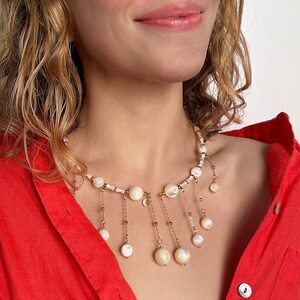 Collar Furie - Nácar - Joyería artesanal