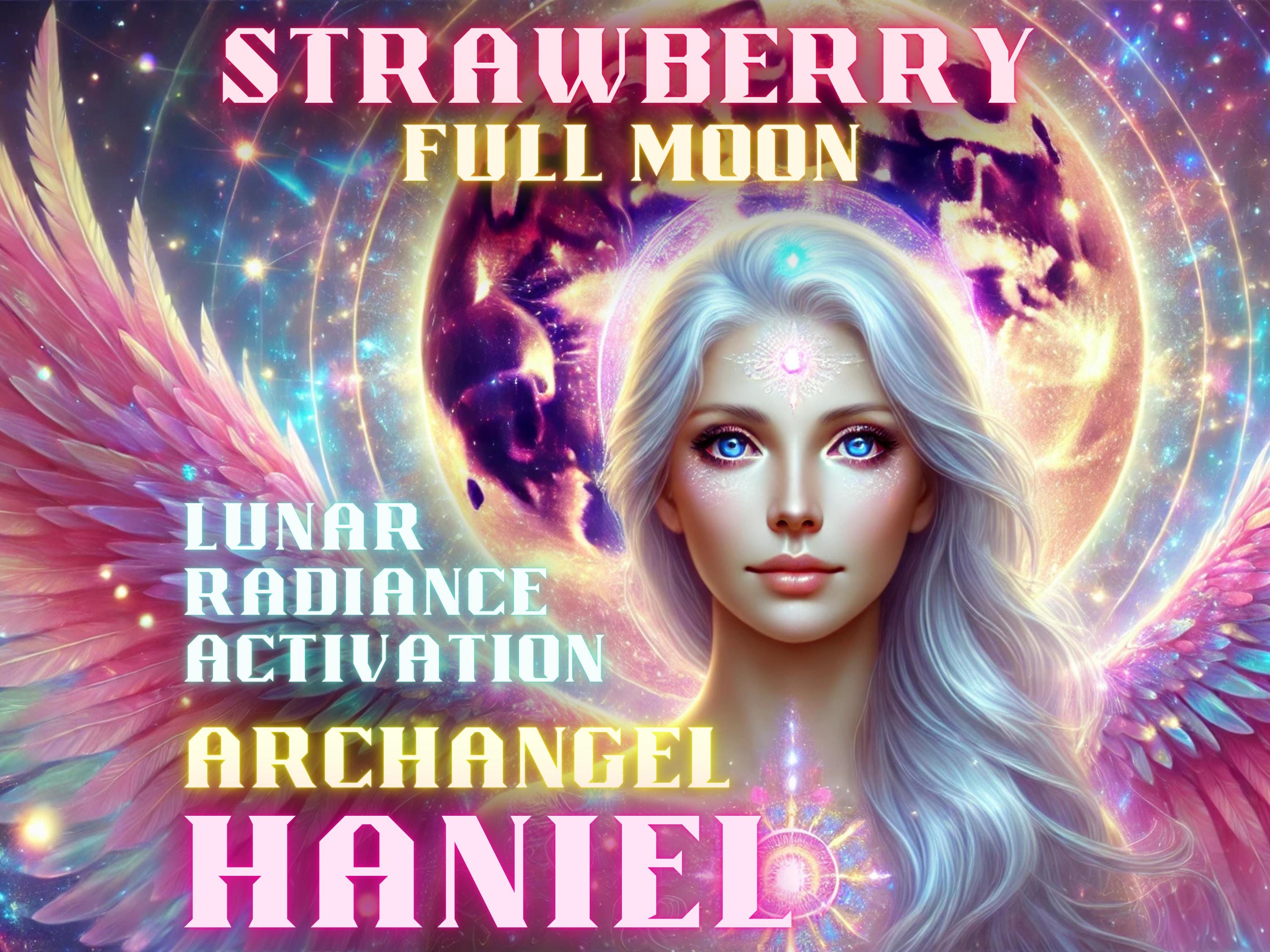Archangel Haniel - Etsy Norway