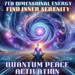 Quantum Peace Activation – 7th Dimensional Energy, Find Inner Serenity, Dna Activation, Light Codes, Energy Healing