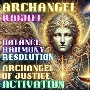 Archangel Raguel: Archangel of Justice Activation. Harmony, Resolution ...